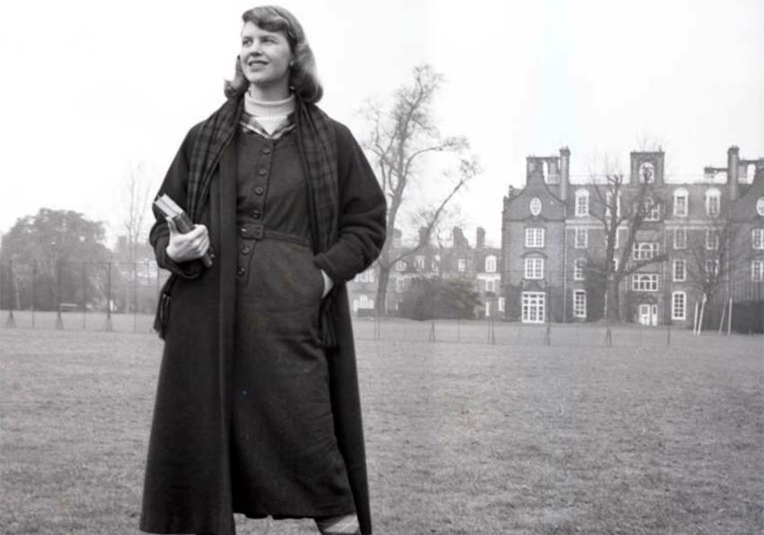 Foto de Sylvia Plath